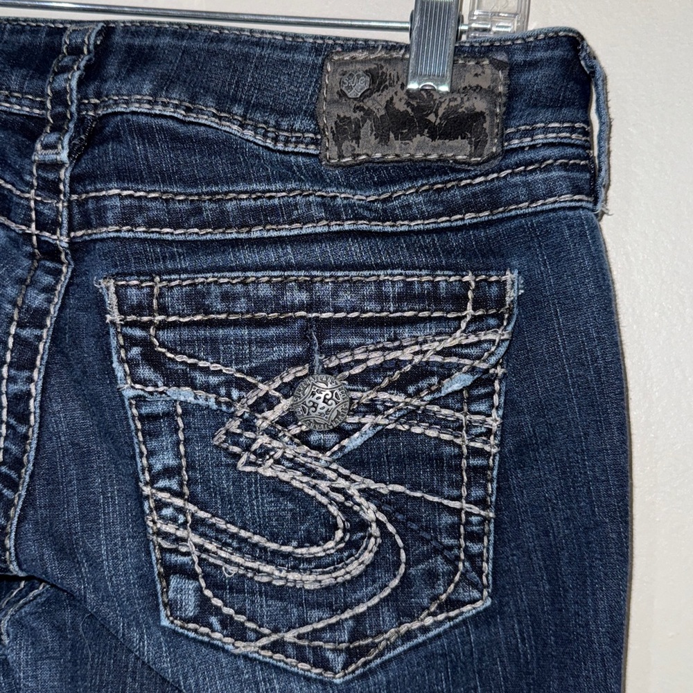 Silver Jeans Suki Surplus Indigo Denim - Picture 7 of 11